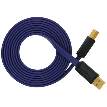 线世界（Wireworld） ULTRAVIOLET USB 52(USB)紫光 2.0米 USB DIGITAL AUDIO数字音频线（紫色）
