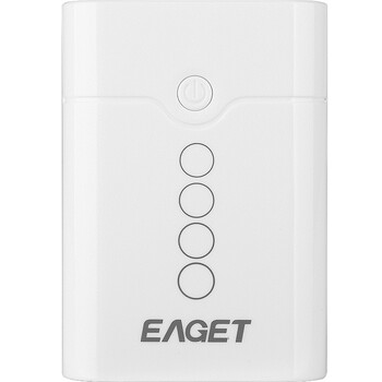 忆捷（EAGET）捷能P6600 6600MA 移动电源 （白色）