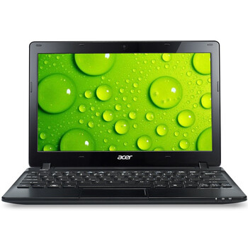 宏碁（acer）AO725-C61kk 11.6英寸笔记本电脑 （C60 2G 320G Win7 四芯电池) 黑色