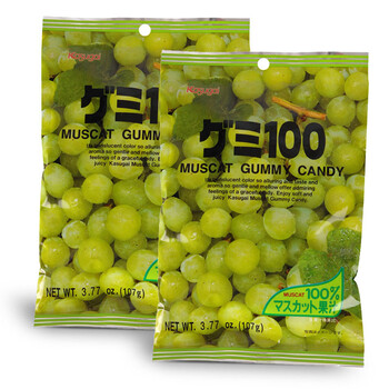 春日井青葡萄软胶糖107g*2袋