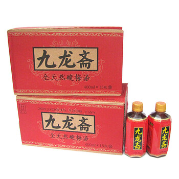 九龙斋酸梅汤400ml*30超值量贩装
