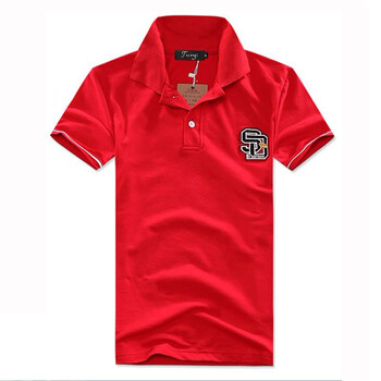 TUOYI女装情侣POLO衫 2012夏装新款韩版时尚休闲短袖POLO衫 水洗修身polo衫 1309T041 红色 XXL