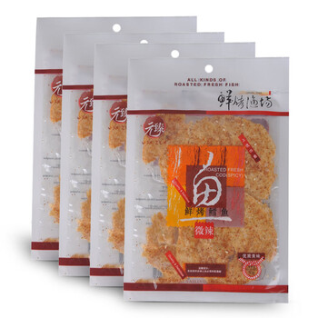 元臻鲜烤鳕鱼（微辣）50g*4袋
