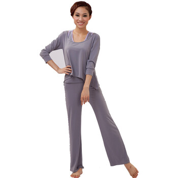 梵歌纳vangona时尚百搭三件套瑜伽服套装 11