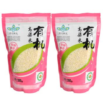 清谷新禾 有机高粱米 350g*2袋