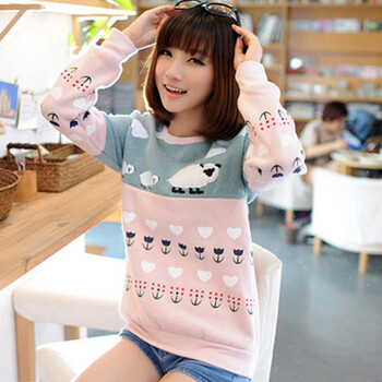 衣品<em>风华</em>2013年新品春装韩版新款卫衣 <em>女</em>套头