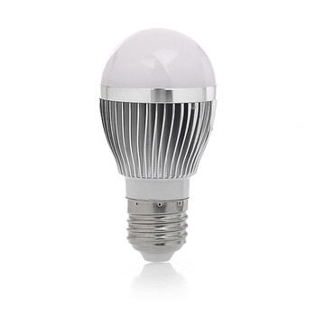 
                                        珍靓 LED 3W球泡灯泡螺旋E27钛色  暖白 5W球泡灯高亮5730贴片耐用节能                