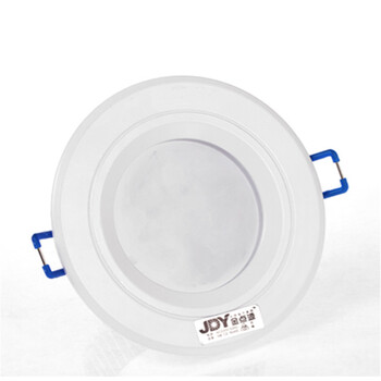 D灯 低压12V24V彩色LED筒灯 白光 低压12-24V 喷白压铸 6寸12W开孔175MM