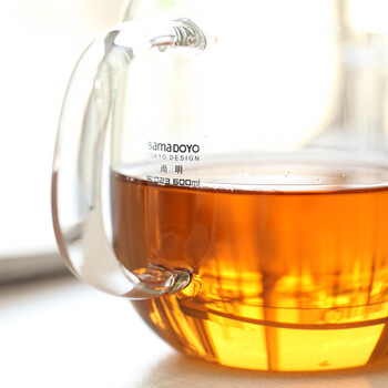 尚明（samaDOYO）600ML飘逸杯 玻璃泡茶杯带过滤 A094