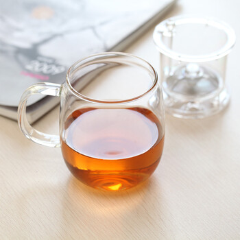 尚明（samaDOYO）600ML飘逸杯 玻璃泡茶杯带过滤 A094