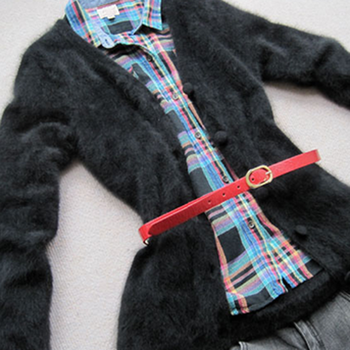 2014春秋新款女装长毛<em>水貂绒开衫</em>外套欧洲站