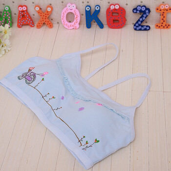 3件装】少女文胸发育期少女内衣纯棉学生文胸背