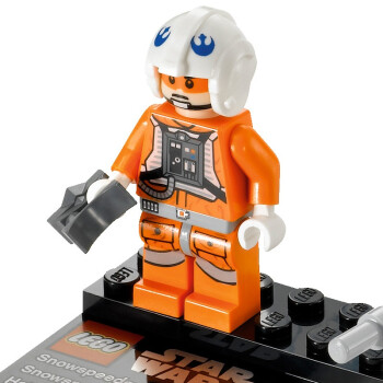 LEGO 乐高星球大战系列 雪地加速器(Snowspeeder)?和霍斯星球(Planet Hoth)?75009