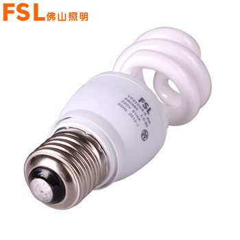 佛山照明 fsl 节能灯管 灯具 T3半螺旋型  8瓦  1支装