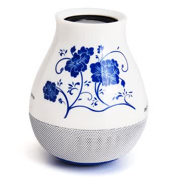 悠航 车载蓝牙音箱青花瓷花瓶音响 户外音响