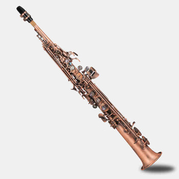 Henlucky 降B调高音萨克斯风管 直管萨克斯风