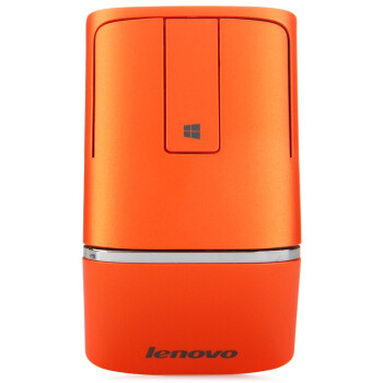 联想（Lenovo） N700 橙色 win8超薄无线鼠标 双模触控 2.4G 蓝牙4.0 带激光笔功能