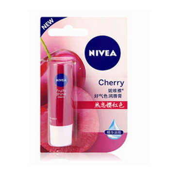 妮维雅 星 果之恋 润唇系列丝润樱桃4.8g小组,妮