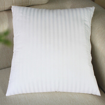 钟爱一生十字绣抱枕套 沙发垫靠枕枕芯 条纹布45*45cm重达350g 沙发垫抱枕