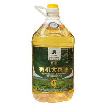北大荒绿野精制有机大豆油5L 非转基因