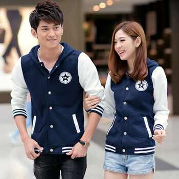 量身订制<em>班服</em> <em>日韩</em>校服 秋冬装 时代少女蓝色外
