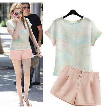 邦衣秀 2014夏季新款欧美风时尚<em>百搭短袖</em>T恤