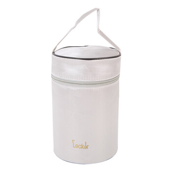 德铂debo不锈钢真空保温饭盒汤壶闷烧壶750ml 琥珀蓝 KR-B03