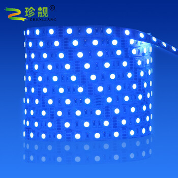 
                                        珍靓LED12V灯带5050贴片裸板灯带高亮60灯低压广告灯箱装饰汽车展示柜台软灯条光带 裸板正白                