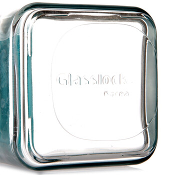 三光云彩glasslock韩国进口玻璃储物罐保鲜盒收纳罐密封罐 IP606浅蓝/1300ml