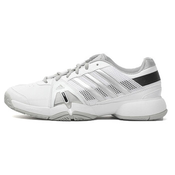 adidas(阿迪)2013新款barricade team 3冬季男子网球鞋q35151 白色 41