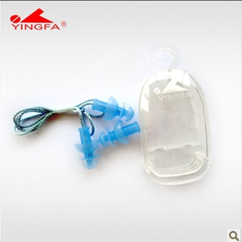 yingfa 耳塞 英发硅胶螺旋带绳耳塞 柔软舒适不