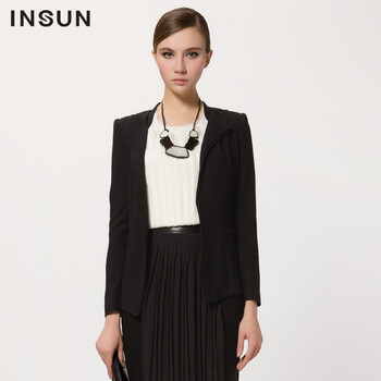 【新品】INSUN恩裳 100%羊毛<em>女上衣外套</em>921