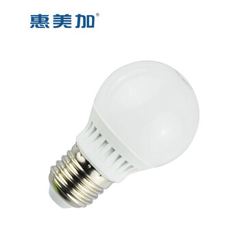
                                        惠美加 LED灯泡 节能灯E27螺口灯头 白光台灯筒灯灯泡 10W 5支装                