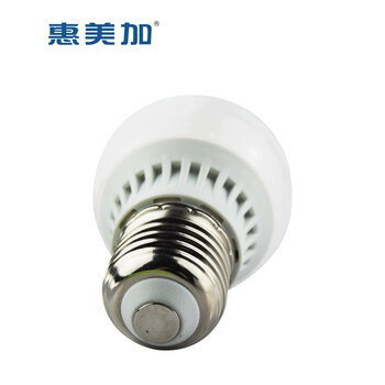 
                                        惠美加 LED灯泡 节能灯E27螺口灯头 白光台灯筒灯灯泡 10W 5支装                