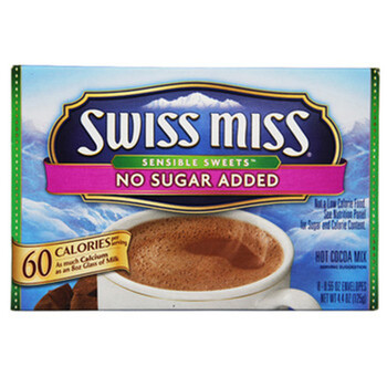 瑞士小姐巧克力冲饮粉(无糖添加)125g:化妆品