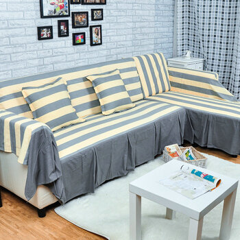 【<em>货到付款</em>】福巢 纯棉<em>加厚</em>老粗布沙发巾 全盖