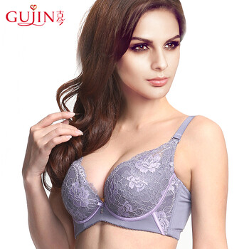 古今<em>胸罩3/4</em>蕾丝花边调整型聚拢<em>文胸</em>0D871 都