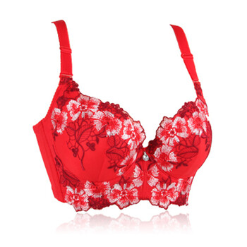 曲<em>婷美</em> <em>女士</em>内衣<em>文胸</em> 薄款大胸大号调整型收副