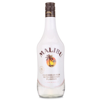 马利宝（Malibu）洋酒 西班牙朗姆酒 加勒比椰子朗姆配制酒 700ml,降价幅度10.1%