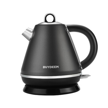 
                                        北鼎(BUYDEEM)K201电热水壶 304不锈钢茶具烧水壶 泰坦灰                