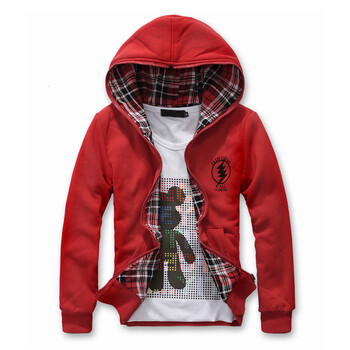 <em>货到付款</em> <em>春季</em>新款 男装外套情侣款两面穿格子