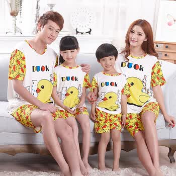 <em>货到付款</em> 甜妹子 亲子<em>睡衣</em>夏莫代尔<em>儿童睡衣卡</em>