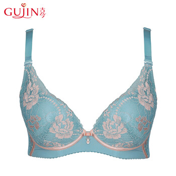 新品 古今<em>胸罩3/4</em>蕾丝花边调整型聚拢文胸0D8