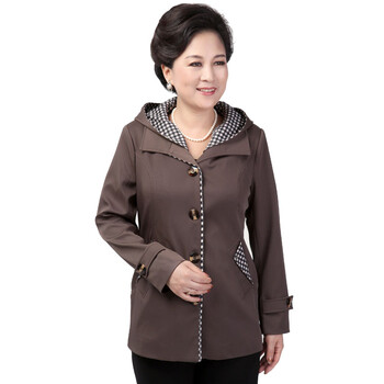 兰可琪<em>新款秋装外套</em>中老年<em>女装</em>中年服装气质妈