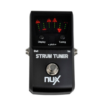 小天使NUX电吉他调音器Strum Tuner踏板贝司
