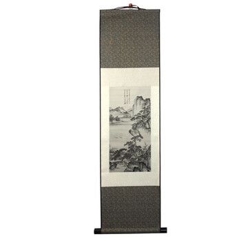 至尊煌 高档丝绸画 精品小立轴(春游<em>女儿</em>山)字