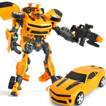 合金变形王全套五合体 超变金刚 变形玩具机器人 擎天柱大黄蜂 变形