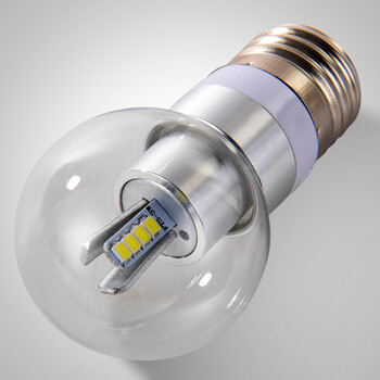 朗硕 LED灯泡E27/E14节能灯泡球泡360度发光led光源3W  LL-P03T E27接口 白光