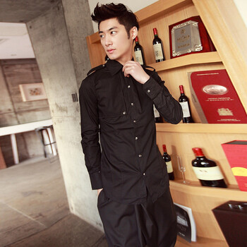 晨语笛歌男士英伦<em>欧美</em>街头潮流文艺百搭<em>发型师</em>