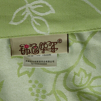 
                                                            锦色华年陌上花绿色黄色欧式长桌布餐桌布 布艺布茶几布 花绿色 140*200cm                